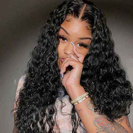 Natural wave hair with u part wig and bob wigs on SuperNova