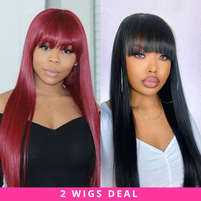 Wigs With Bangs 